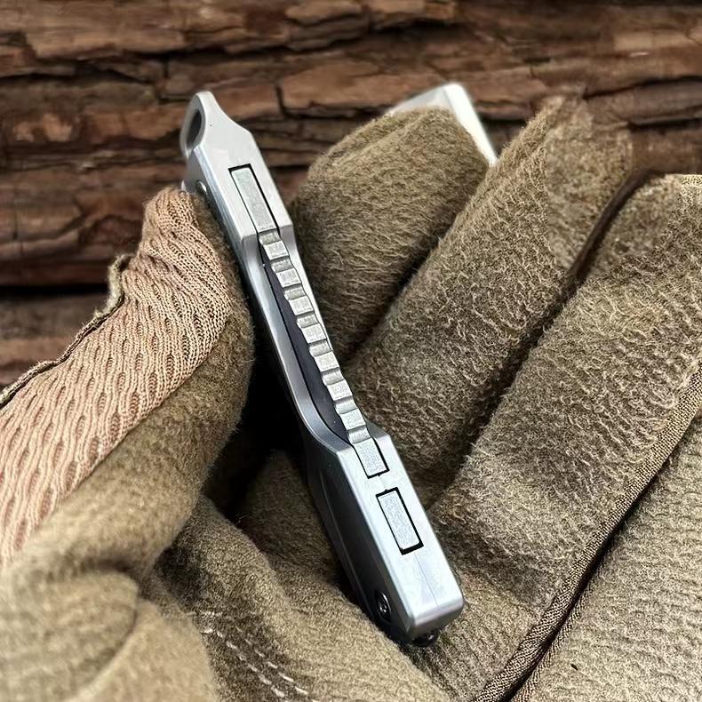 Stainless Steel Bottle Opener EDC Keychain Fidget Decompression Toy Pocket Tool