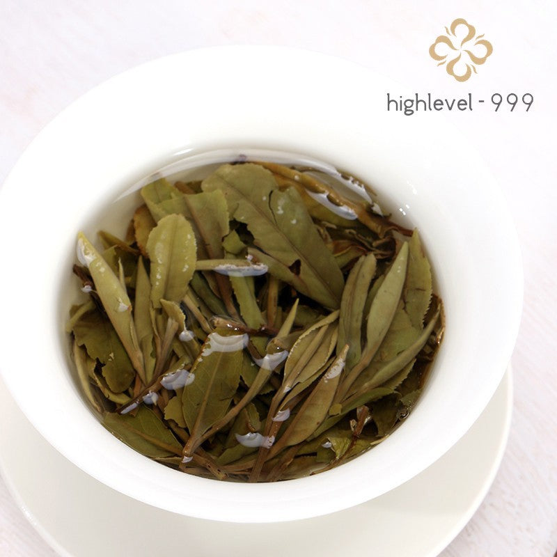 300g White Tea Cake Baimudan Fuding Sun Dried Mountain Grown Tea