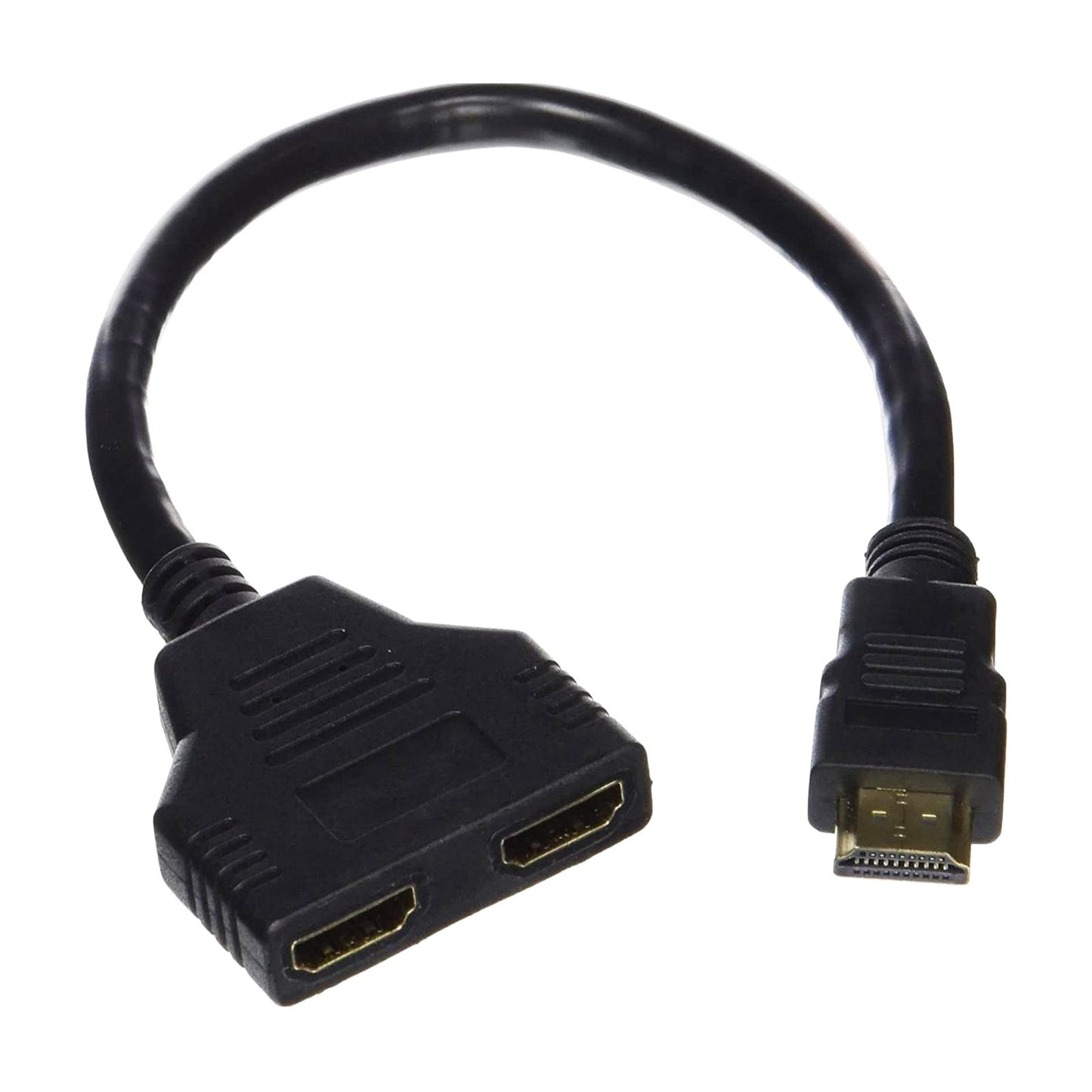 HDMI 1 in 2 out Splitter Crossover Male To Dual Female 2.0 Converter HD cable