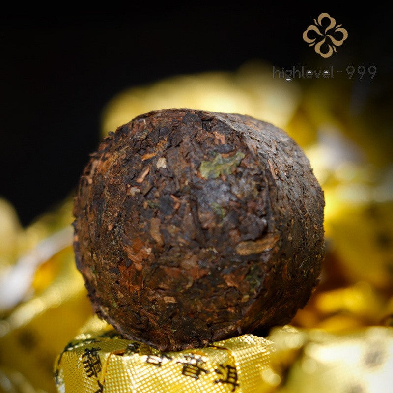 500g Ripe Pu'er Glutinous Aroma Independent Mini Tuocha Ancient Tree Tea Yunnan