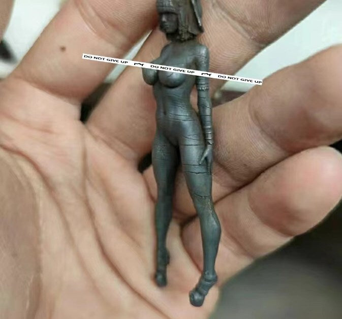 1Pc Black Brass Beauty Beauty Nude Statue Body Art Decorations