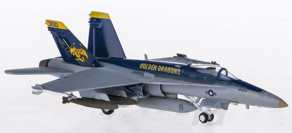 1:200 Hogan U.S. Navy McDonnell Douglas F/A-18E Fighter Diecast Aircraft Model