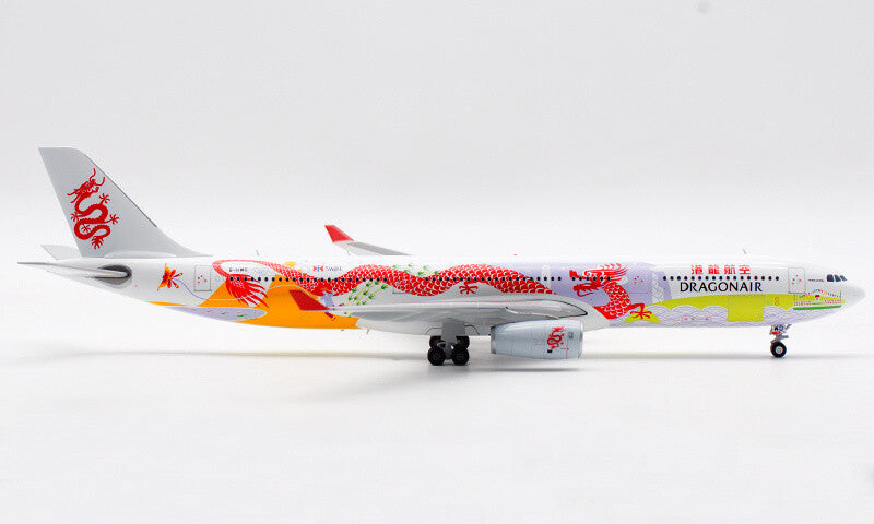 JC Wings Dragonair 20th Anniversary Airbus A330-300 B-HWG Hualong 1:400 MODEL