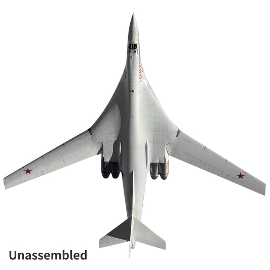 1:72 Tupolev Tu-160 Black Jack Bomber Military Aircraft Paper Model Unassembled