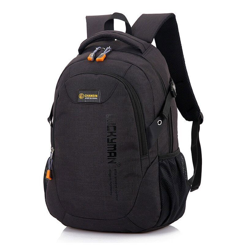 Oxford Laptop Backpack Student College School Bags Man Teenages Computer Men