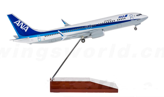 1:200 Hogan ANA BOEING 737 MAX 8 Passenger Airplane ABS Plastic Aircraft Model