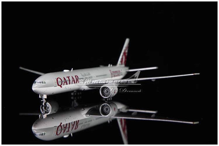 1:400 JC Wings QATAR BOEING 777-300ER Passenger Airplane Diecast Aircraft Model
