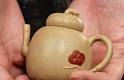 90cc chinese Yixing Handmade Zisha teapot Duan Clay Gourd Gongfu hu Tea Pot