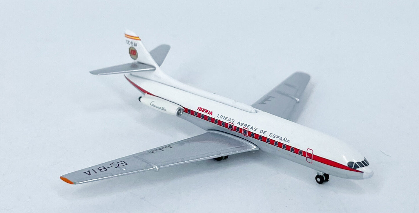 1:500 InFlight IBERIA Sud SE-210 Passenger Plane Airplane Diecast Aircraft Model