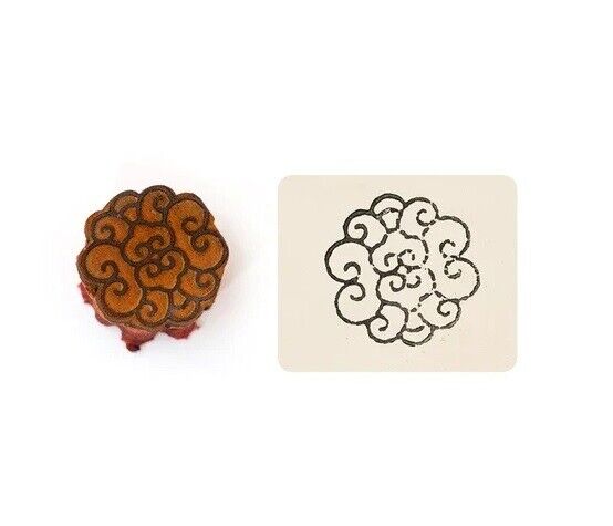 Pottery Tool 2.5cm Sponge Stamp Washable DIY Clay Coloring Ceramic Painting Seal