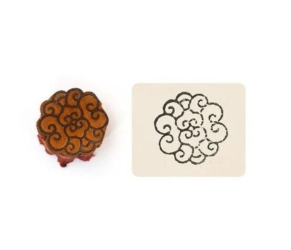 Pottery Tool 2.5cm Sponge Stamp Washable DIY Clay Coloring Ceramic Painting Seal