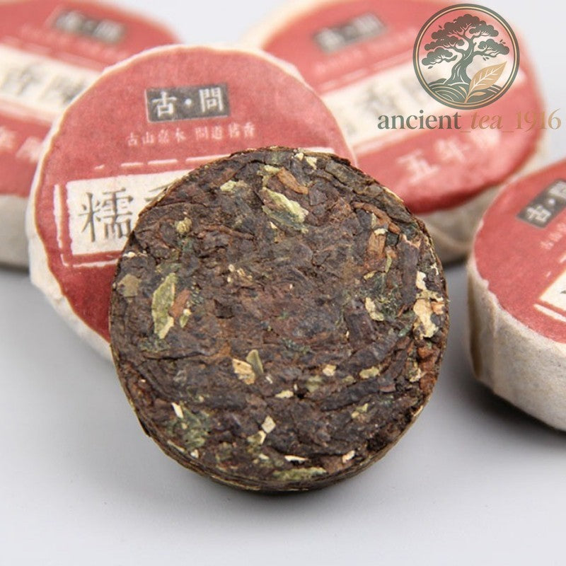 500g Ripe Pu'er Mini Tuocha Aged Five Years Glutinous Rice Rich Mellow Aroma