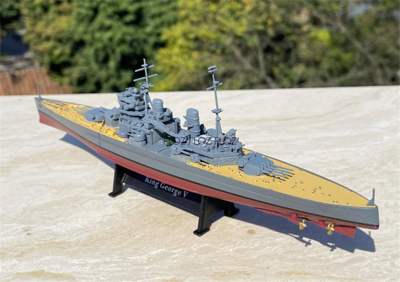 for AMER King George V Battleship Cruiser 1:1000 ship Pre-built Model