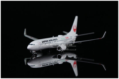 1:400 JC Wings JAPAN AIRLINES BOEING 737-800 Passenger Airplane Diecast Model