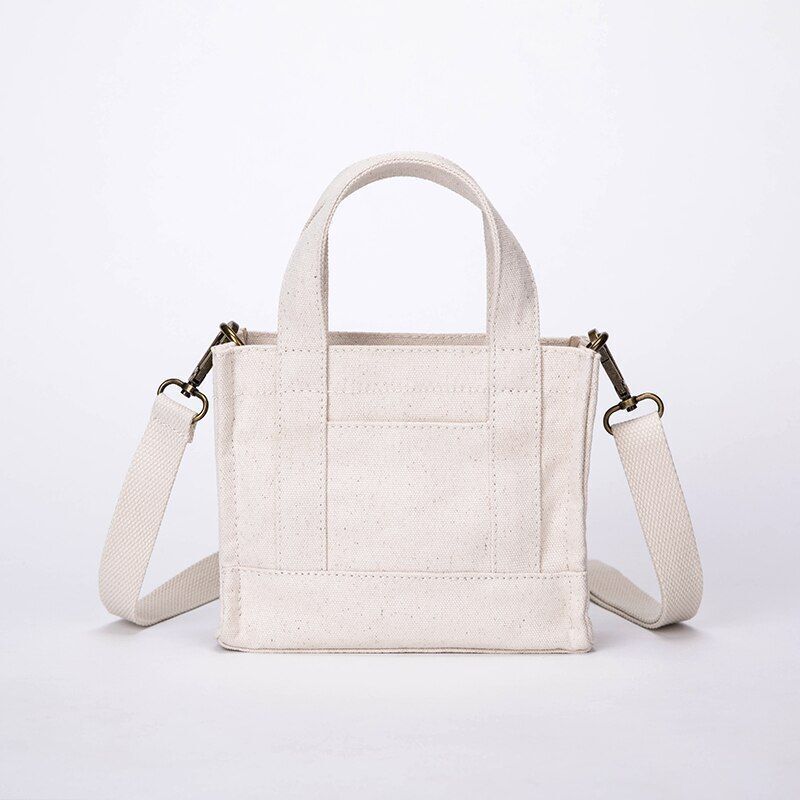 Canvas Messenger Bag Small Purse Women Shoulder Pouch Canvas Small Bags Zipper