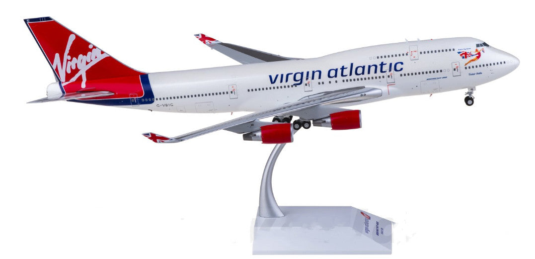 1:200 JC Wings Virgin Atlantic B747-400 Airplane Diecast Aircraft Plane Model