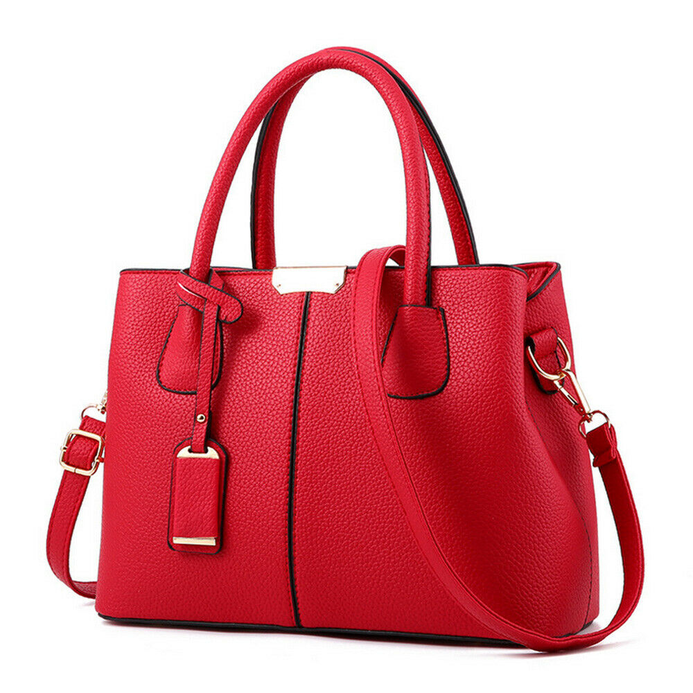 Women Lady Leather Handbags Messenger Shoulder Bags Tote Satchel Purse Large
