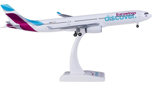 1:200 32CM Hogan Eurowings AIRBUS A330-300 Aircraft ABS Plastic Airplane Model