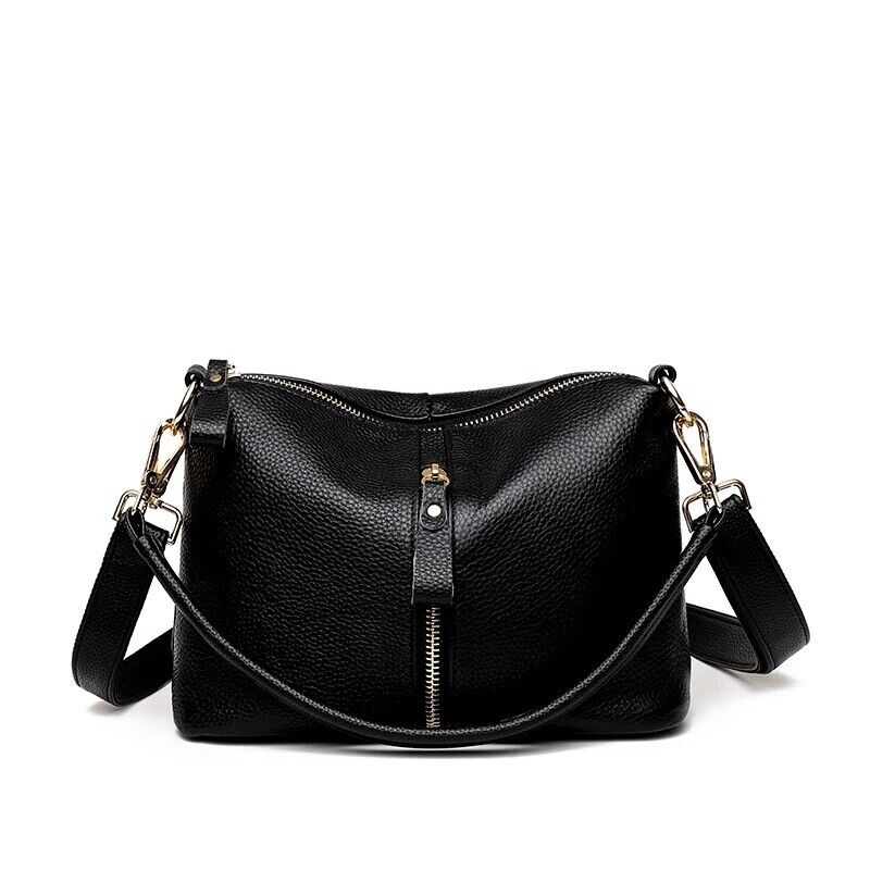 Ladies Genuine Leather Crossbody Bag Shoulder purse