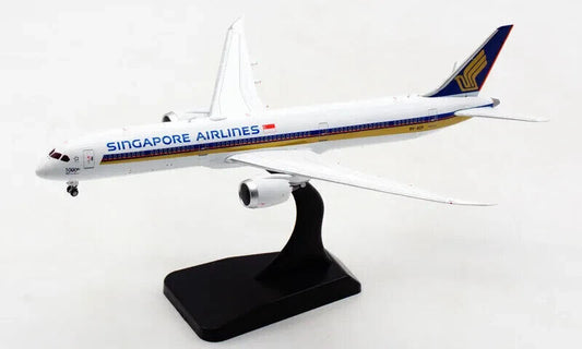 1:400 JC Wings SINGAPORE AIRLINES BOEING 787-10 Passenger Airplane Diecast Model