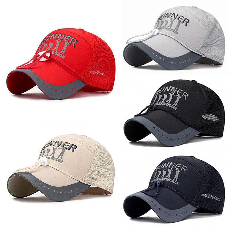 Men Printed Baseball Cap Wind-proof Hat Fishing Hat Neutral Long-brimmed Sun Hat