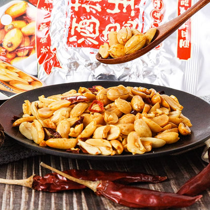 Baishixing Jiugui Peanuts 65g * 10bags Mixed Taste 百世兴酒鬼花生 原味5bags+麻辣5bags