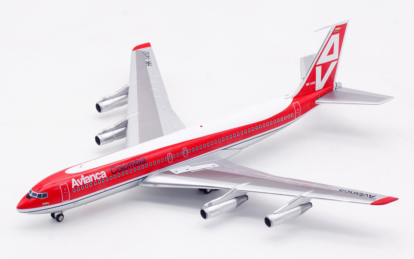 1:200 InFlight Avianca B707-300 Passenger Airplane Diecast Aircraft Model