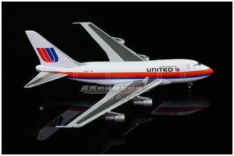 1:400 JC Wings UNITED BOEING 747SP Passenger Plane Diecast Aircraft Model