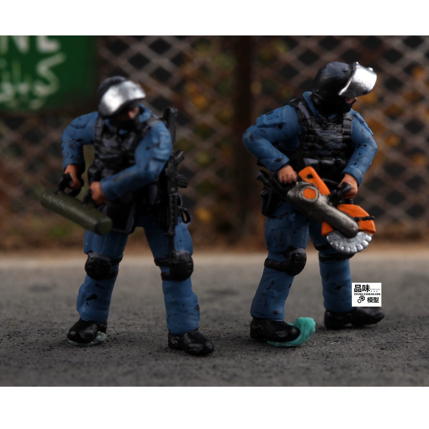 Homemade/72 SWAT Special Forces Breach Demolition Team 6-Persons Finished Model