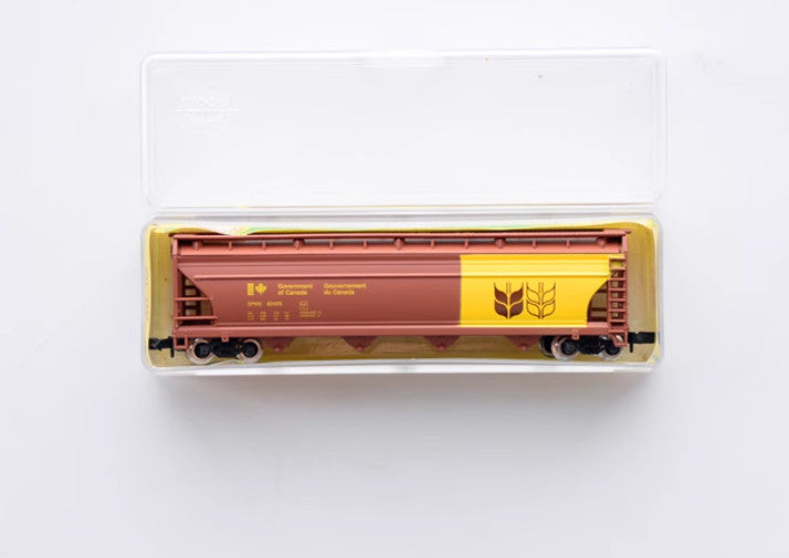 N-Scale Train Model 1/160 Cpwx Freight Funnel Car Model