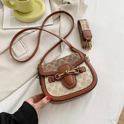 Women Bag Crossbody Bag Women's Bag Saddle Bag Wide Shoulder Shoulder Bag Totes