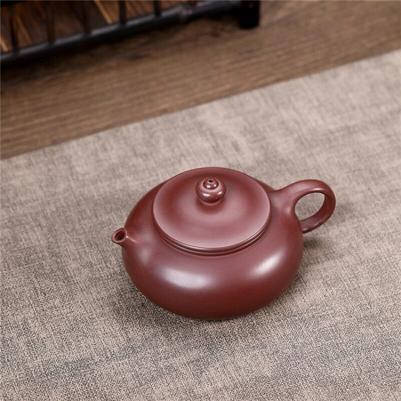 True Yixing Zisha Purple Clay Tea Pot 180ml Master Pot 7 Infuser Hole China Pot