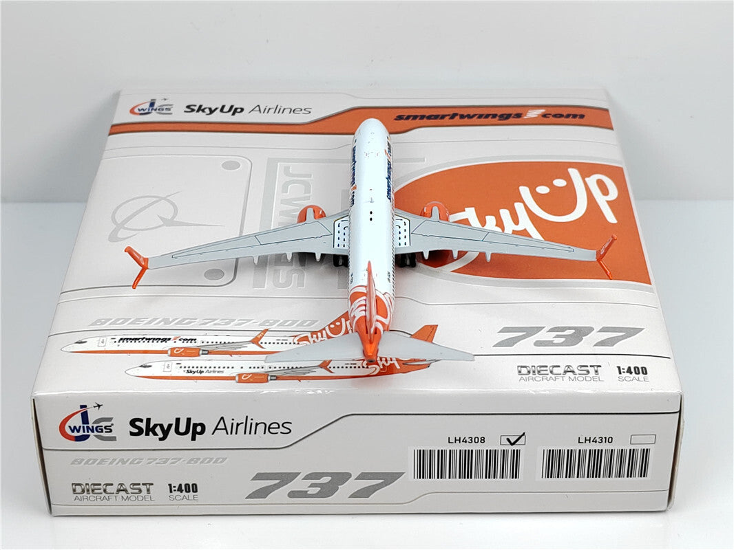 1:400 JC Wings SKYUP AIRLINES BOEING B737-800 Passenger Airplane Diecast Model
