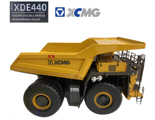 1:47 XCMG XDE440 DOUBLE BRIDGE RIGID MINING TRUCK Dump Vehicle Diecast Model