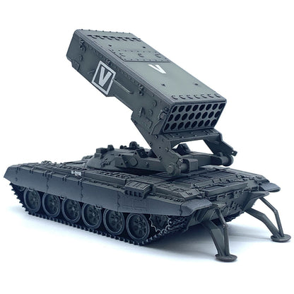 ARTISAN 1/72 Russian-Ukrainian TOS-1A Flamethrower Tank Finished Model Ornament