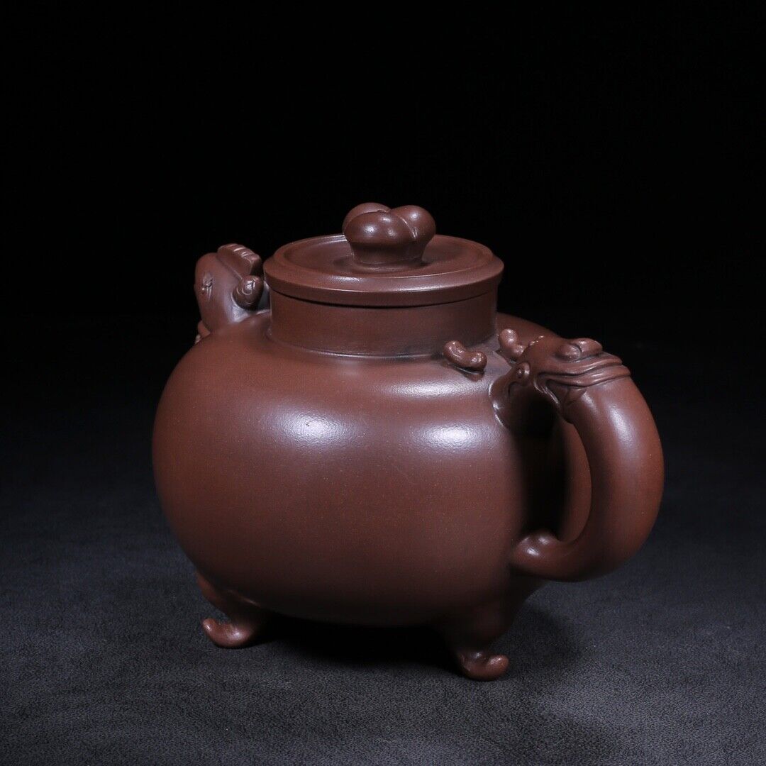 Chinese Yixing Zisha Clay Handmade Exquisite Teapot（天鸡 底款：陈鸣远）