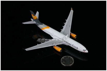 1:400 JC Wings Thomas Cook AIRBUS A330-200 Passenger Airplane Diecast Model