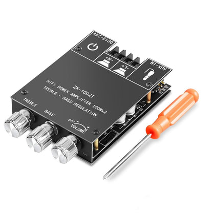 ZK-1002T Bluetooth 5.0 Amplifier Board 200W Dual TPA3116D2 Hifi Audio AMP New