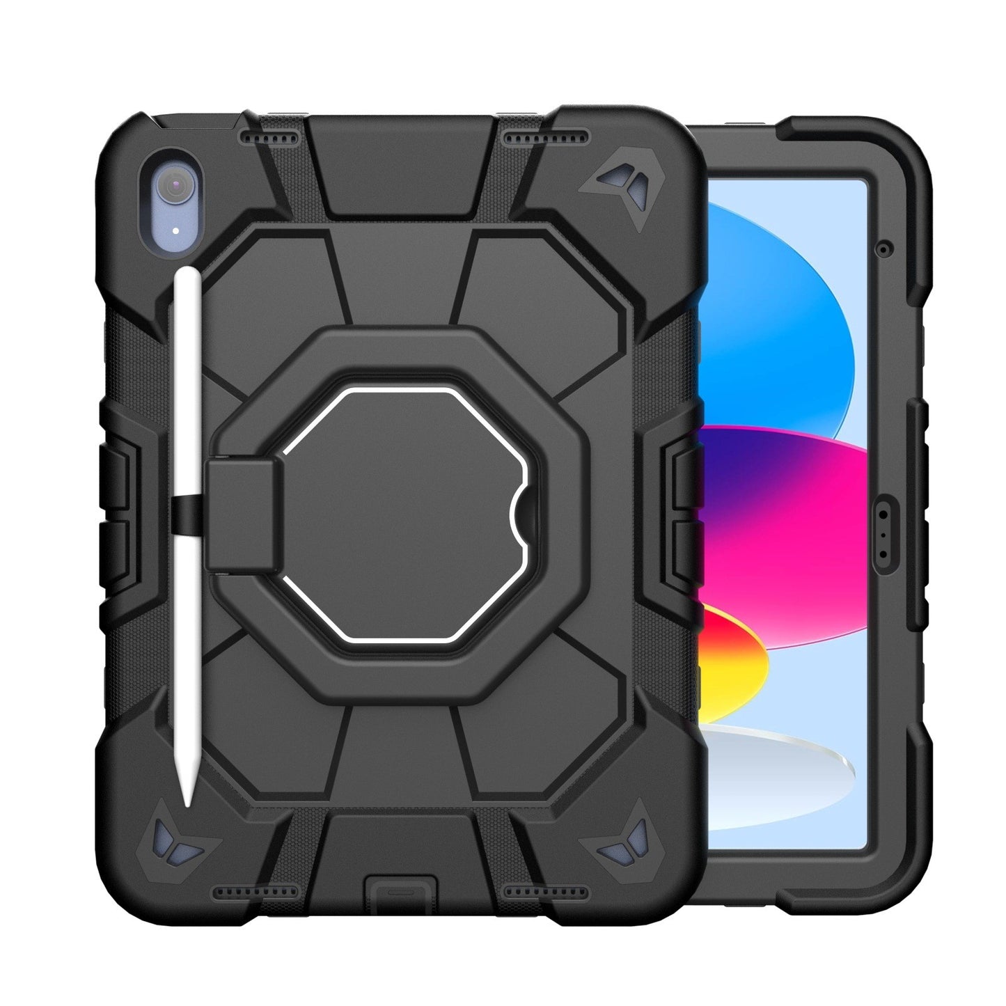 IPad 10th and 11th generations A16 protective case, anti drop and rotatable