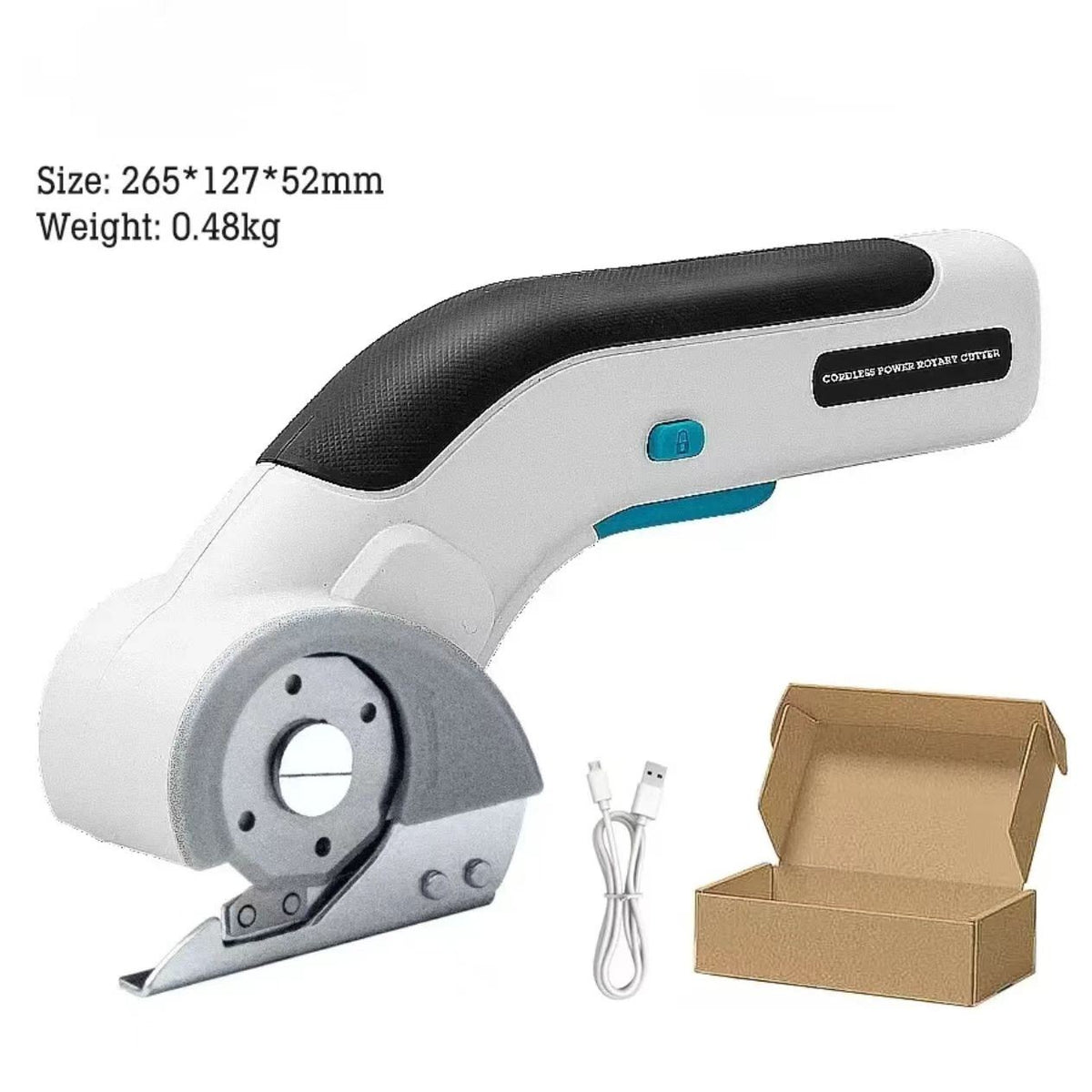 Rechargeable Cordless Lithium Pruning Shears Power Tool Cutting Cloth Paper