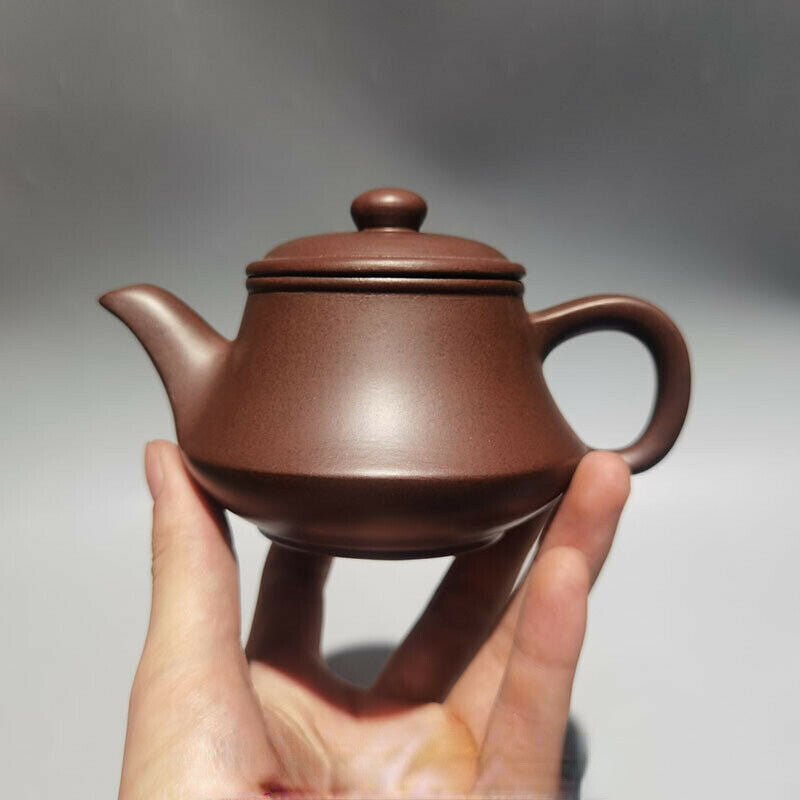 220ml Antique Chinese Yixing Purple Clay Tea Pot Kung Fu Tea Set trumpet