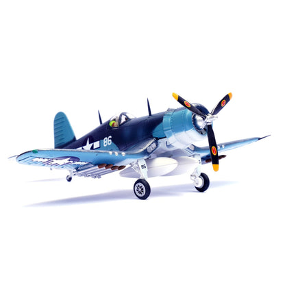 1/72 Scale WWII USMC F4U Corsair Fighter VMF-214 White 86 Model Plane Gift