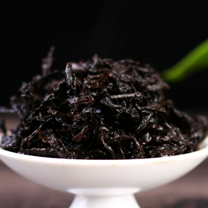 357g Yunnan Menghai Pu'er Tea Le Xing Xiang Cakes Ripe Tea Cake Pu'er Aged Tea