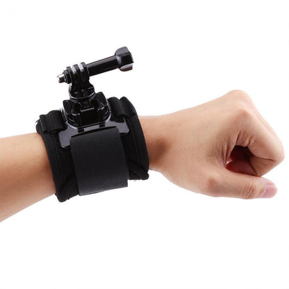 New 360° Wrist Strap Hand Belt With Mount For GoPro Hero 6 5 4 3+ Sports Camera