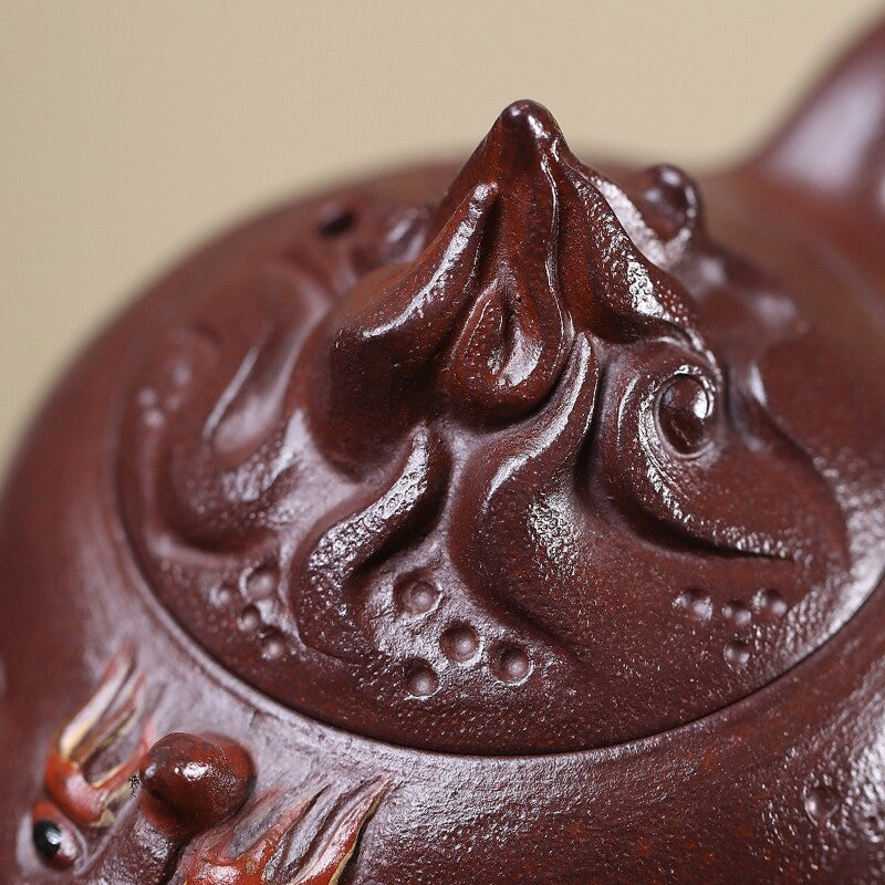 Handmade Tea Pot Real Yixing Zisha Purple Grit Pot Chinese Original Ore Zini Pot