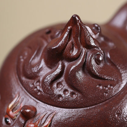 Handmade Tea Pot Real Yixing Zisha Purple Grit Pot Chinese Original Ore Zini Pot