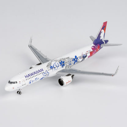1:400 NGmodels Hawaiian Airlines Airbus A321neo Airplane Diecast Plane Model