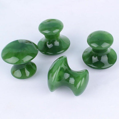 Acupuncture Massagers Scraper Natural Beeswax Facial Spa Therapy Tools 6x4x5.5cm