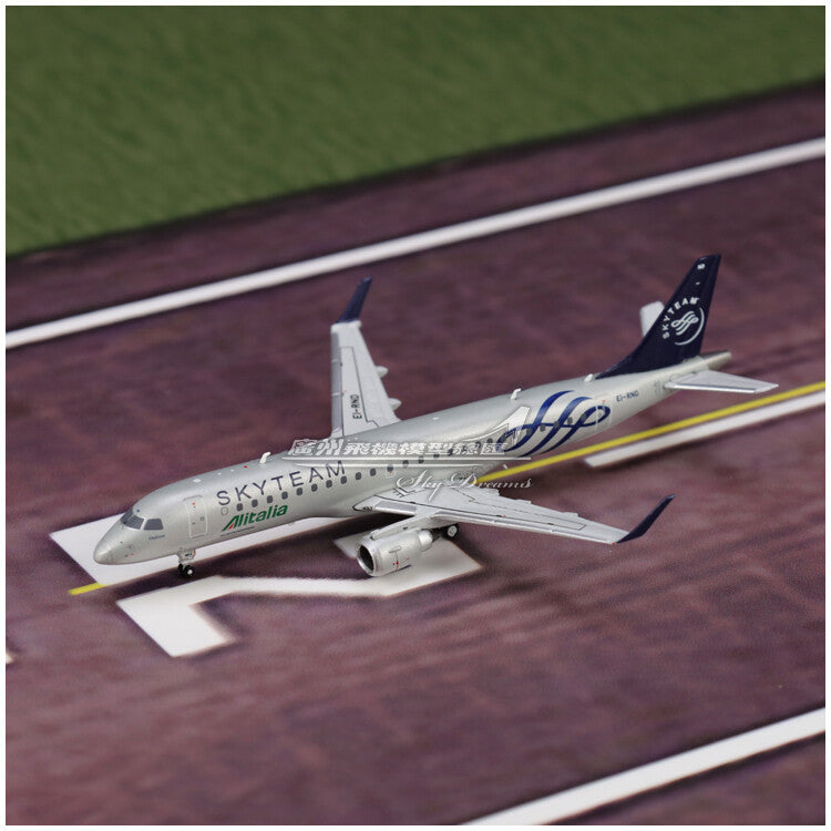 1:400 JC Wings Alitalia SKYTEAM Embraer ERJ-190STD Plane Diecast Aircraft Model