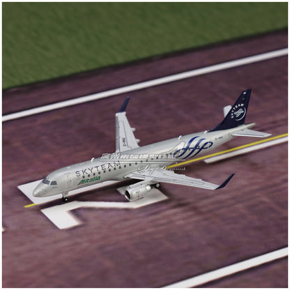 1:400 JC Wings Alitalia SKYTEAM Embraer ERJ-190STD Plane Diecast Aircraft Model